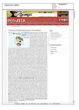 Data 29-09-201 2 - Content Management Slow Food