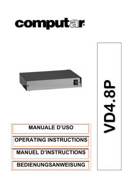 manuale d`uso