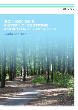 ISO 14001 2015 DNV GL GUIDANCE DOCUMENT (ITA)