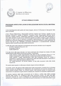 Verbale 8 - Comune di Malnate