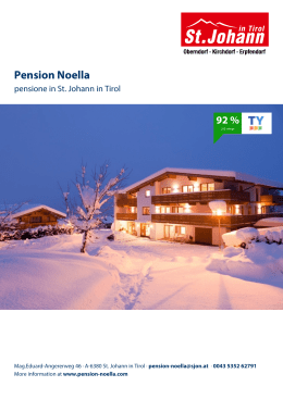 Pension Noella in St. Johann in Tirol