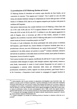 La prostituzione di Karima El Mahroug (Ruby Rubacuori) ad Arcore