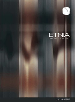 VOLUMETRE - Etnia Travel Concept