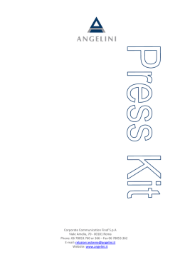 to Angelini press kit