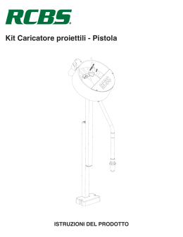 Kit Caricatore proiettili - Pistola