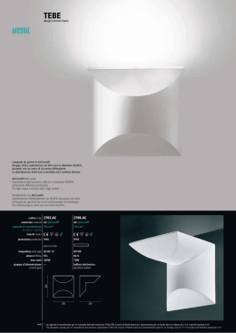 data sheet - Buzzi & Buzzi