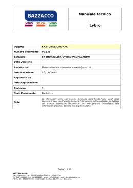Manuale Fattura PA