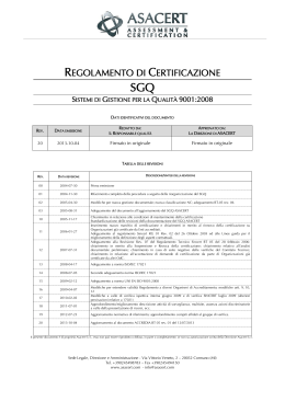 Mod.05-13 - Regolamento di Certificazione