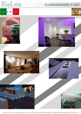 progettazione illuminotecnica