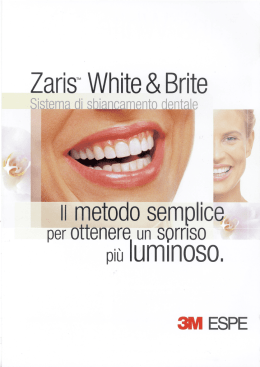 Zaris White & Brite Brochure - Italy