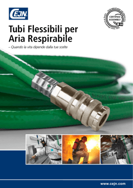 Tubi Flessibili per Aria Respirabile