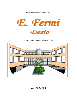 a.s. 2014/15 - Istituto Tecnico Industriale Fermi
