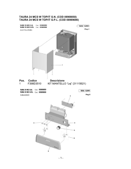 TAURA 24 MCS W TOP/IT GPL (COD 00909690) Pos