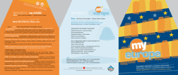 DEPLIANTmyeurope - Istituto di Istruzione Secondaria di Secondo
