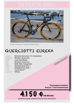 Offerta Giro 2015 - Guerciotti Eureka