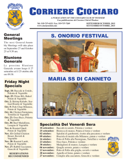 September/October Newsletter