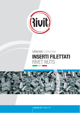 Inserti Rivit - Catalogo 7/1 2015