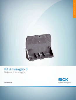 Sistema di montaggio Kit di fissaggio 3, Scheda tecnica online