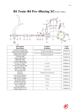 B4 Team B4 Pro 4Racing XCPUMP- POMPA