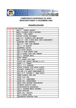 CAMPIONATO NAZIONALE DI JUDO MONTEROTONDO 13
