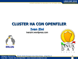 LD2010_Cluster HA con Openfiler