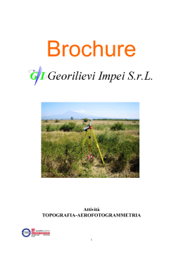 Brochure - Georilievi Impei S.R.L.