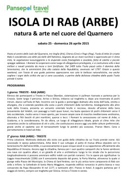 ISOLA DI RAB (ARBE)