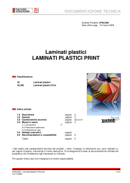 Laminati plastici LAMINATI PLASTICI PRINT