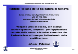 Istituto Italiano della Saldatura di Genova