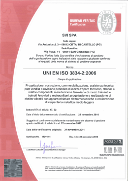 UNI EN ISO 3834-2:2006