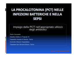 La procalcitonina (PCT) nelle infezioni batteriche