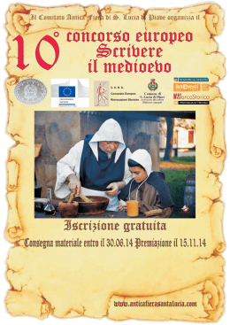 Scrivere il Medioevo