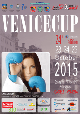 foldervenicecup2015 - Fijlkam Karate Piemonte e Val d`Aosta