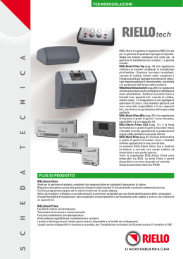 Scarica la scheda tecnica