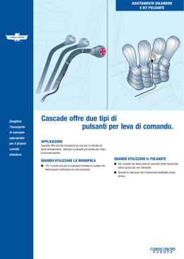 Kit adattamento solenoide e interruttore