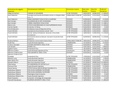 Elenco degli incarichi conferiti e autorizzati nel 2013