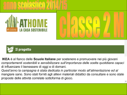 PROGETTO Ikea at home_ Classe 2M_ Prof.ssa G. Nunziante