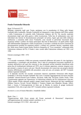 Inventario - Fondazione ISEC
