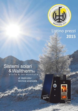 Listino prezzi