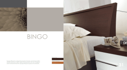 Il gruppo Bingo &egrave; un elegante proposta d`arredo, pensata per offrire