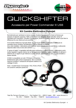 Kit Cambio Elettronico Dynojet