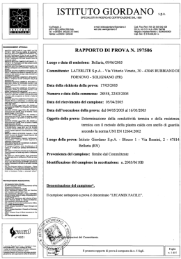 Isolamento termico
