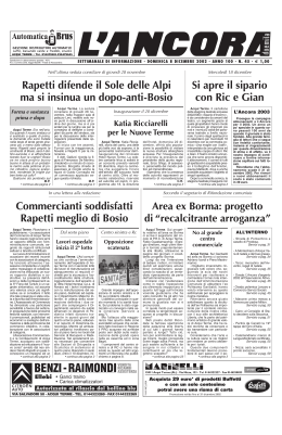 Numero 45 - L`ANCORA edicola