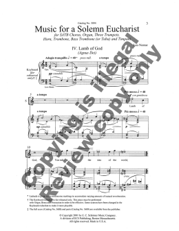 Musm for a Solemn Eucharist