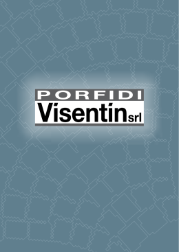 Brochure aziendale Porfidi Visentin Srl