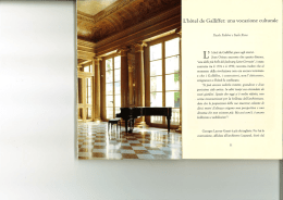 L`h&ograve;tel de Galliffet: una vocazione culturale