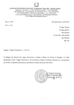 LICEO SCIENTIFICO STA TALE &ldquo;P.Mazzone&rdquo; Roccella