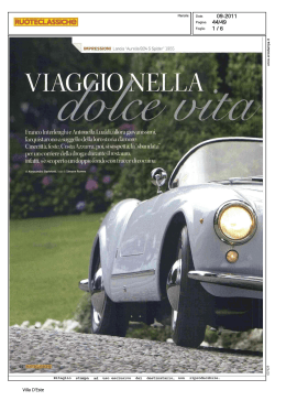 (19-201 1 44/49 "I l 6 - Lancia Aurelia B24 Spider America