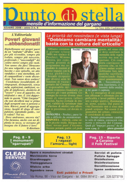 anno 2 n. 6 GIUGNO 2008