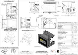 Inserto TOP FIRE 70,Versione STANDARD con